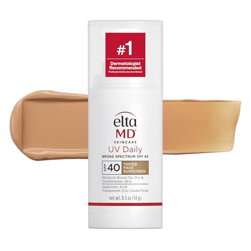 EltaMD UV Daily SPF 40 Face Sunscreen Moisturizer with Zinc Oxide, Daily Face Moisturizer with SPF, Sunscreen for Dry Skin