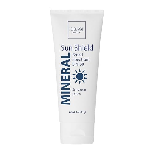 Obagi Sun Shield Hypoallergenic Mineral Sunscreen – Broad Spectrum SPF 50 Protection from the Sun – Sheer, Quick-Absorbing Formula – 3 oz