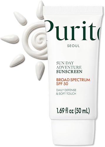 PURITO Korean Sunscreen SPF 50 | Lightest Texture, No White Cast, Broa — Real-world performance testing in action
