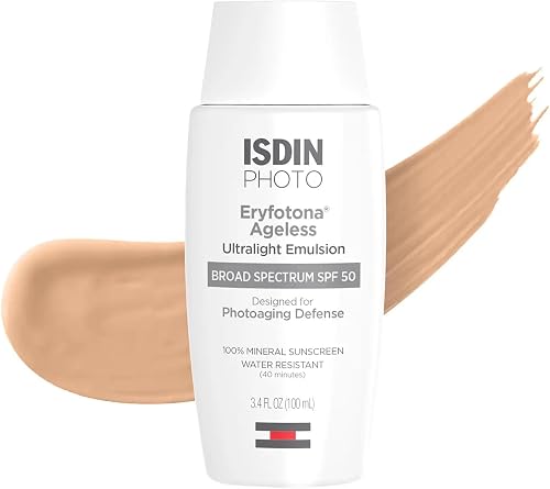 ISDIN Eryfotona Ageless Tinted Mineral Sunscreen SPF 50, Anti-Aging Fa — Side-by-side comparison of top picks in this category