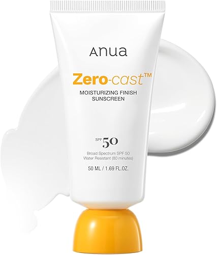Anua, Zero-Cast Moisturizing Sunscreen SPF 50, Glow Natural Sunscreen — Build quality and design details up close
