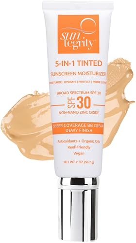 Suntegrity Tinted 5 in 1 Mineral Sunscreen for Face (SPF 30-2 oz) - Go — Real-world performance testing in action