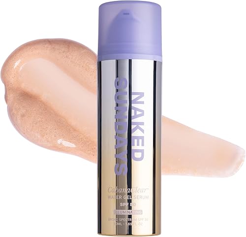 Naked Sundays CabanaClear SPF 50 Illuminating Sunscreen Serum for Face — Real-world performance testing in action
