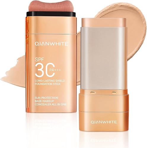 QIANWHITE Mineral Sunscreen Face Sunscreen Stick - Korean Skin Tinted — Our hands-on testing setup for chanel uv essentiel review