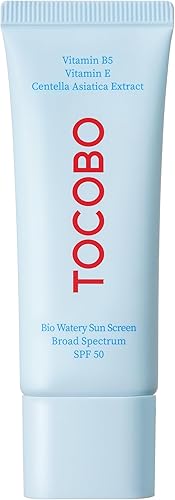 TOCOBO Bio Watery Sunscreen SPF 50 Broad Spectrum Korean Facial Sun Cr — Real-world performance testing in action