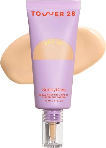 Tower 28 SunnyDays SPF 30 Tinted Moisturizer - 2-in-1 Buildable Covera — Real-world performance testing in action