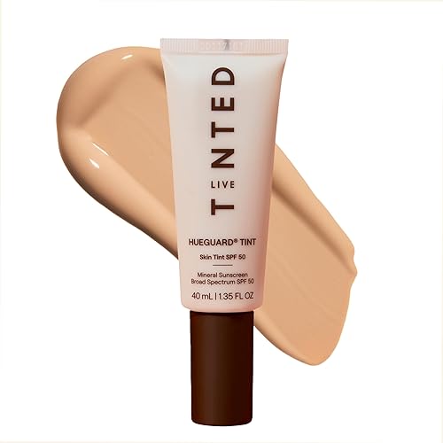 Live Tinted Hueguard Tinted Sunscreen SPF 50 - Mineral Sunscreen for F — Real-world performance testing in action