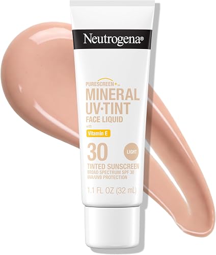 Neutrogena Purescreen+ Tinted Sunscreen for Face SPF 30, Broad Spectru — Size, capacity and configuration compared