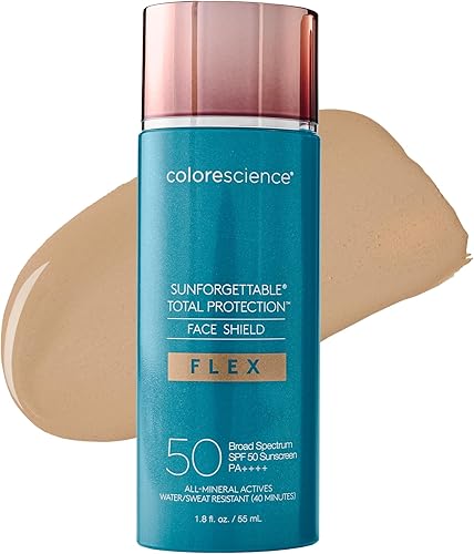 Colorescience Total Protection Face Shield Flex SPF 50, Tone-Adapting — Build quality and design details up close