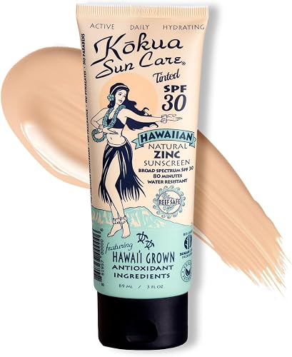 Kokua Sun Care Hawaiian Reef Safe SPF 30 | Zinc Oxide | Tinted Mineral — Build quality and design details up close