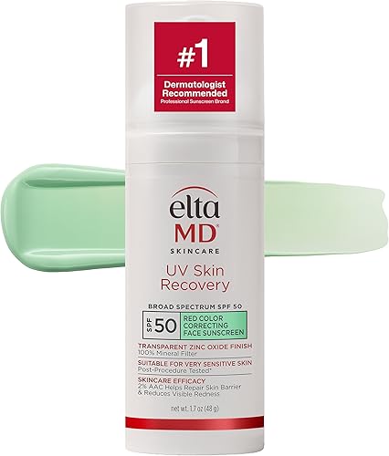 EltaMD UV Skin Recovery Face Sunscreen with Zinc Oxide, All Mineral, S — Side-by-side comparison of top picks in this category