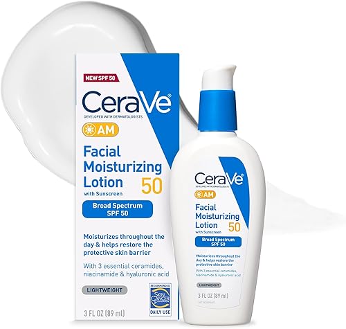 CeraVe AM Facial Moisturizing Lotion SPF 50, Face Moisturizer with SPF — Our hands-on testing setup for best luxury sunscreen for 